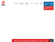 Tablet Screenshot of ngc.co.tt